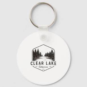 Clear Lake California Outdoors Vintage Key Ring