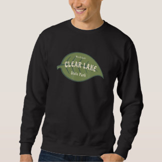 Clear Lake State Park Michigan Fall Leaves Vacatio Sweatshirt