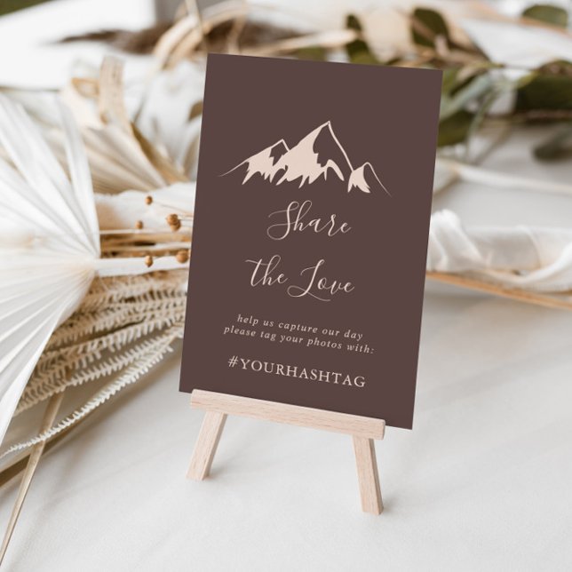 Clear Mountain Country Share the Love Hashtag  Poster (Creator Uploaded)