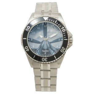 Clear Prop! Elegant customisable aviation lover Watch
