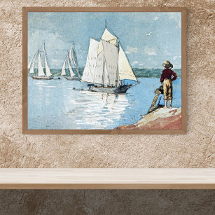 Clear Sailing by Winslow Homer Poster