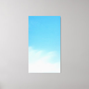 Clear sky In Ottawa City. Buy Now Canvas Print