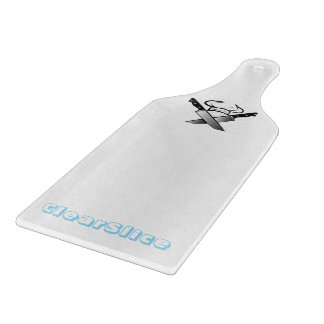 clear Slice glass Cutting Board