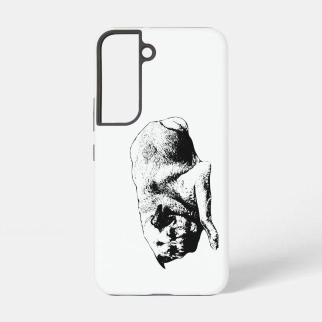 Clear Tone, Calm Trace Samsung Galaxy S22 Case (Back)