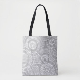 Clear Water Surface Abstract Texture Tote Bag