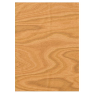 Clear wood tablecloth