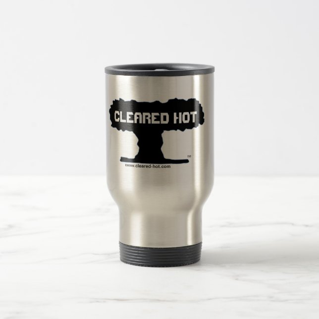 Cleared Hot Travel Coffee Cup (Center)