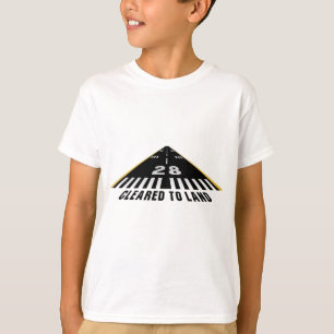 Cleared To Land Runway T-Shirt