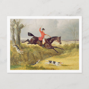 Clearing a Ditch, 1839 (oil on panel) Postcard