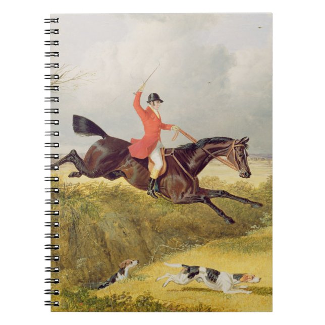Clearing a Ditch, 1839 (oil on panel) Spiral Notebook (Front)