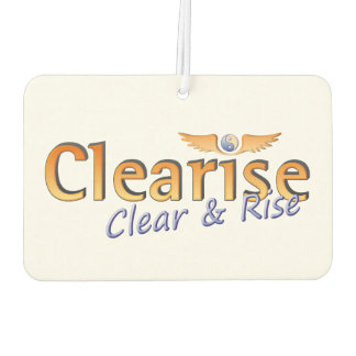 Clearise logo car air freshener