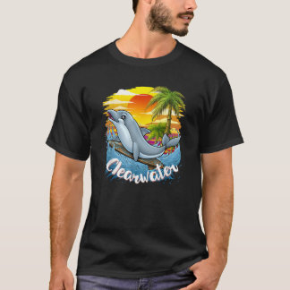 Clearwater Beach Dolphin Florida Spring Break T-Shirt