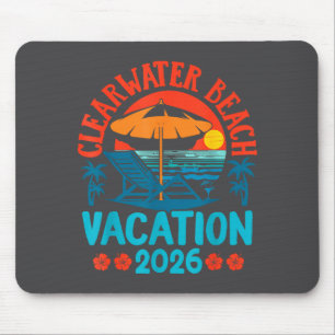 Clearwater Beach Florida 2026 Family Vacation Summ Mouse Pad