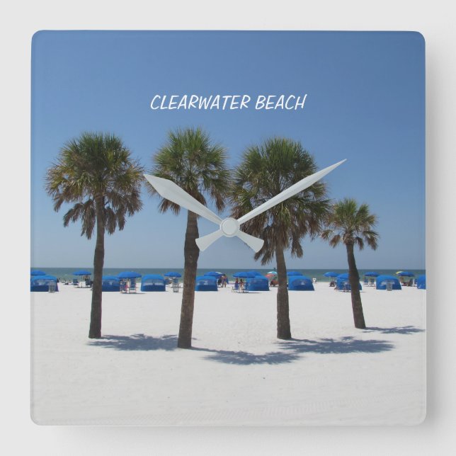 Clearwater Beach Florida Clock (Front)