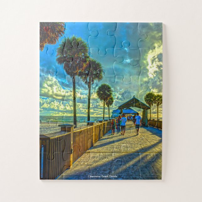 Clearwater Beach Florida Jigsaw Puzzle (Vertical)