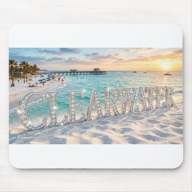 Clearwater Beach Florida Mousepad (Front)