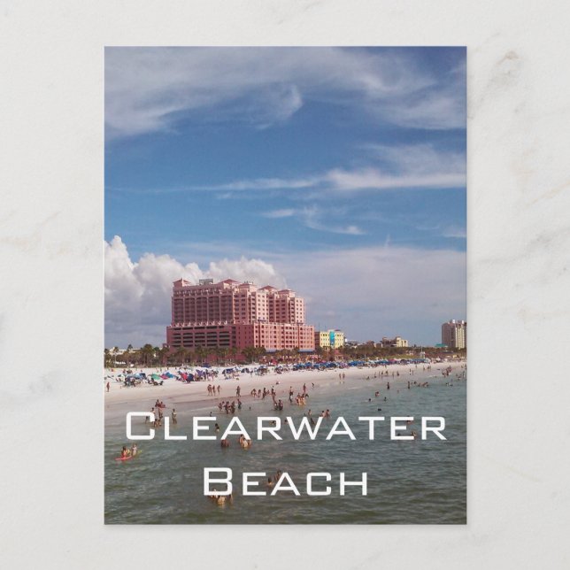 Clearwater Beach Florida Postcard (Front)
