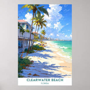 Clearwater Beach, Florida Poster