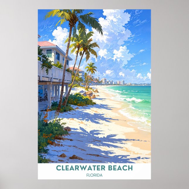 Clearwater Beach, Florida Poster (Front)