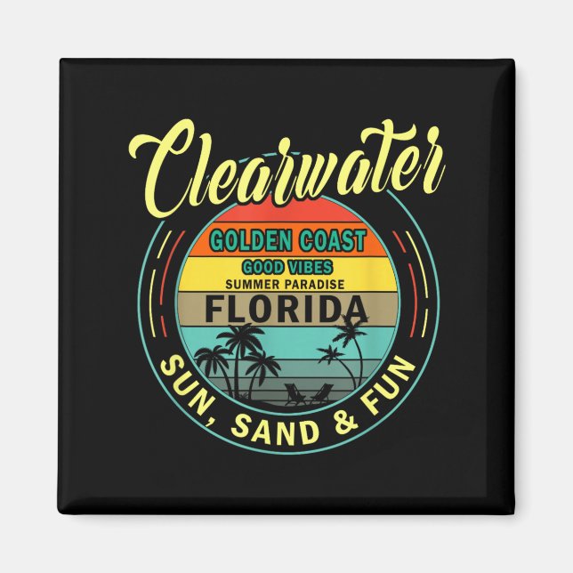 Clearwater Beach Florida - Summer Clearwater Beach Magnet (Front)