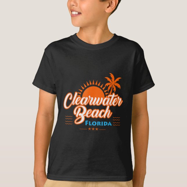 Clearwater Beach Florida T Shirt  (Front)