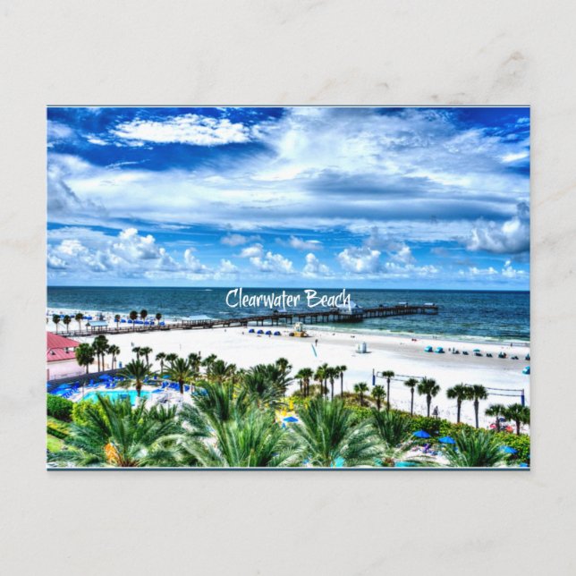 Clearwater Beach, Florida, vacation destination Postcard (Front)
