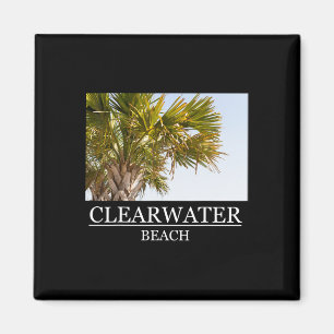 Clearwater Beach Florida Vacation Souvenir For Men Magnet