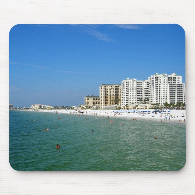 Clearwater Beach Mouse Pad (Front)