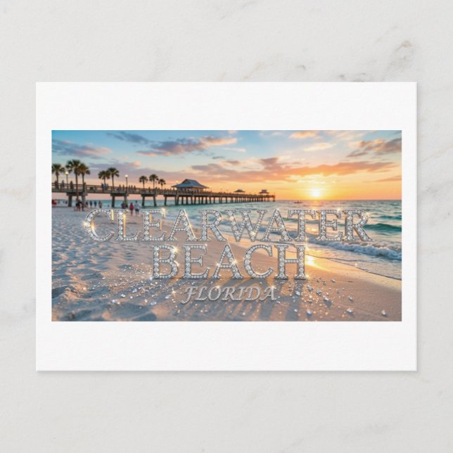 Clearwater Beach Postcard (Front)