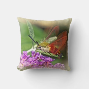 Clearwing Hummingbird Hawk Moth Cushion