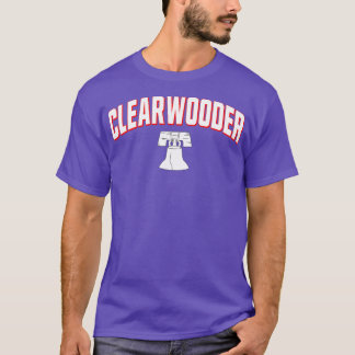 Clearwooder Philly Funny Baseball  Clearwater FL S T-Shirt