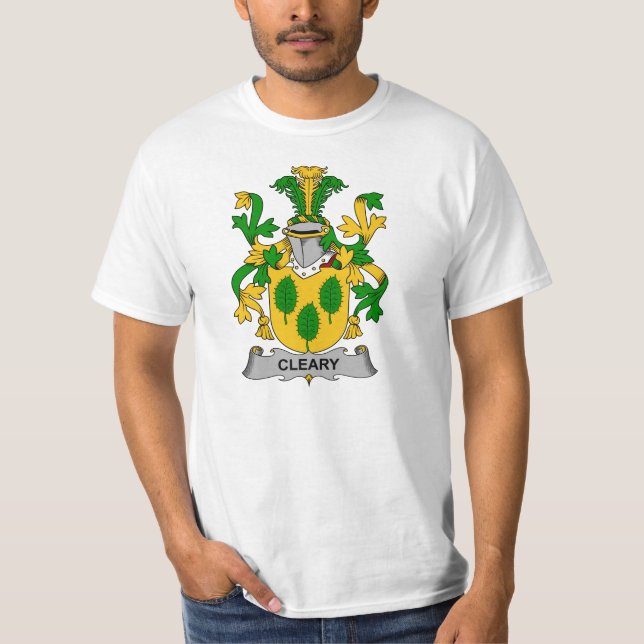Cleary Family Crest T-Shirt (Front)