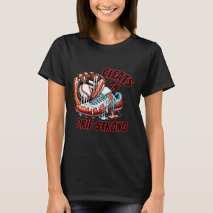 Cleats On Drip Strong Sell Ice Cream Drip Men Wome T-Shirt