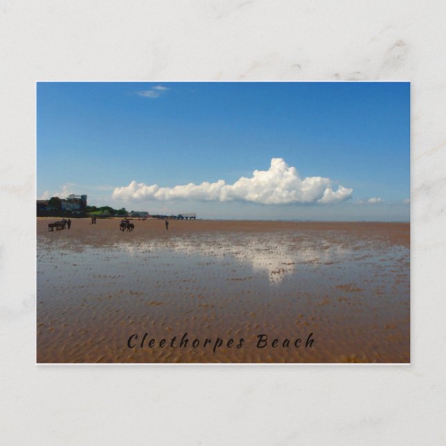 Cleethorpes Beach Postcard (Front)