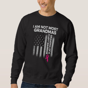 Cleft Palate Lip Most Grandma Strong Awareness   4 Sweatshirt