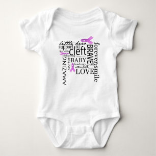 Cleft Words Baby Bodysuit