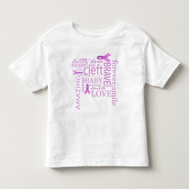 Cleft Words Toddler T-Shirt (Front)