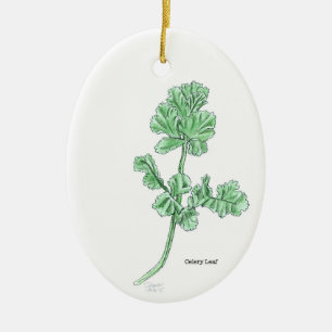 Clelery Leaf Ornament
