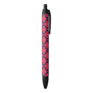 Clematis Black Ink Pen