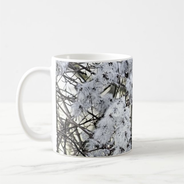 CLEMATIS  COFFEE MUG (Left)