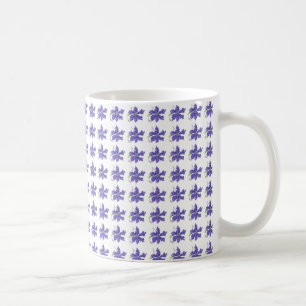 clematis flower mug