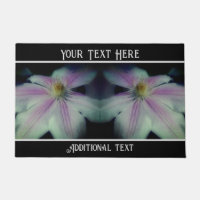Clematis Flower Up Close Personalised