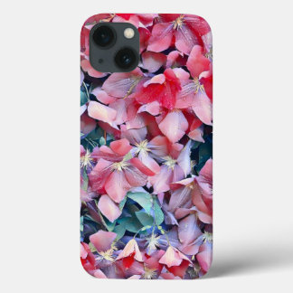 Clematis Flowers iPhone 13 Case