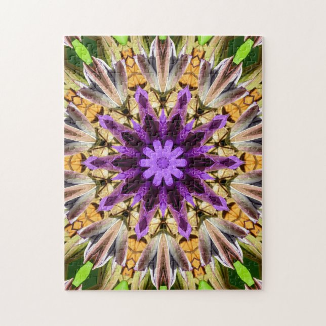 CLEMATIS JIGSAW PUZZLE (Vertical)