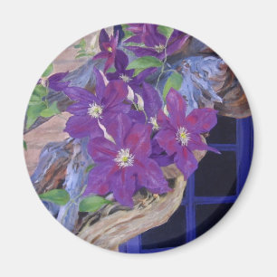 clematis vine magnet