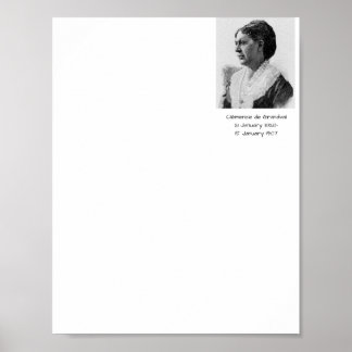 Clémence de Grandval Poster