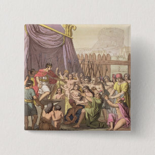 Clemency of Mayta-Capac: offers pardon to conquere 15 Cm Square Badge
