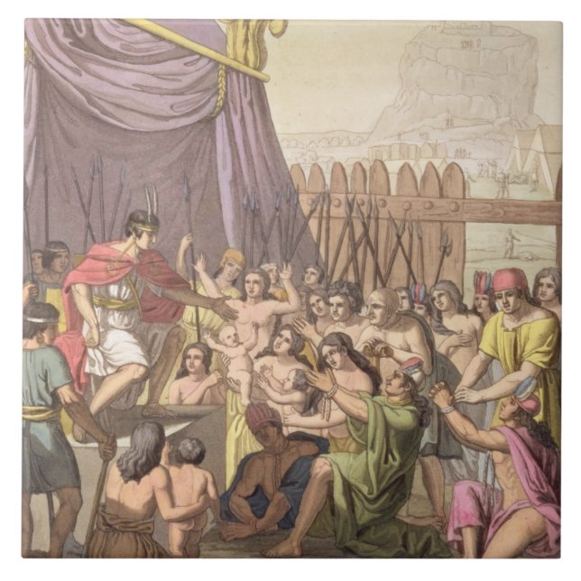 Clemency of Mayta-Capac: offers pardon to conquere Tile (Front)