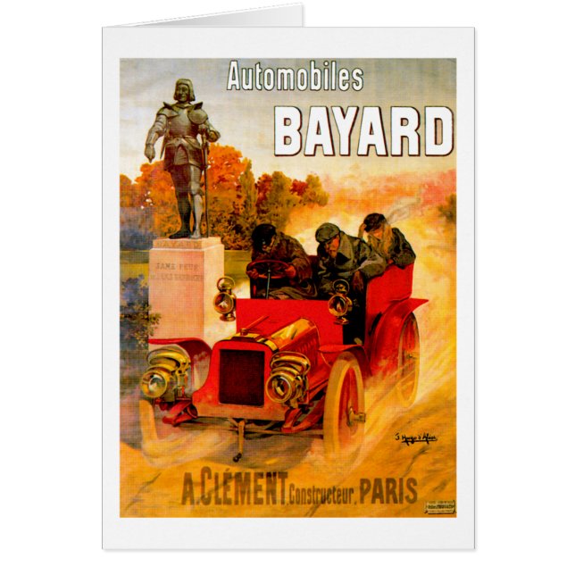 Clément-Bayard ~ Vintage Automobile Advertisement (Front)