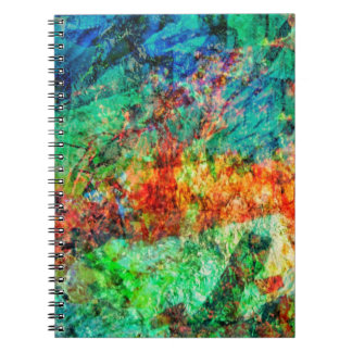 Clement blue twilight Spiral Photo Notebook,Calm  Notebook